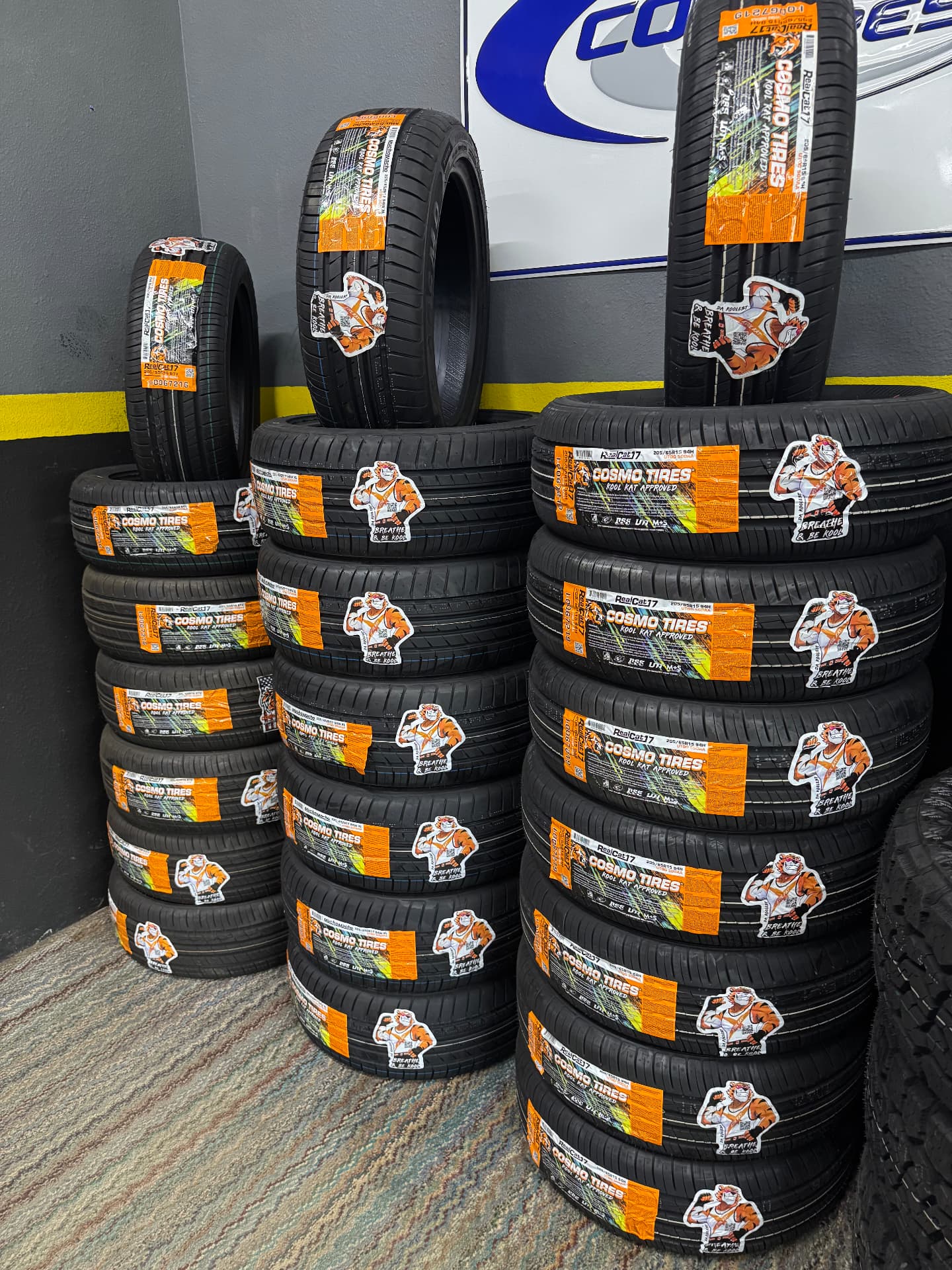 New passenger tire shipment at Tire Monkey